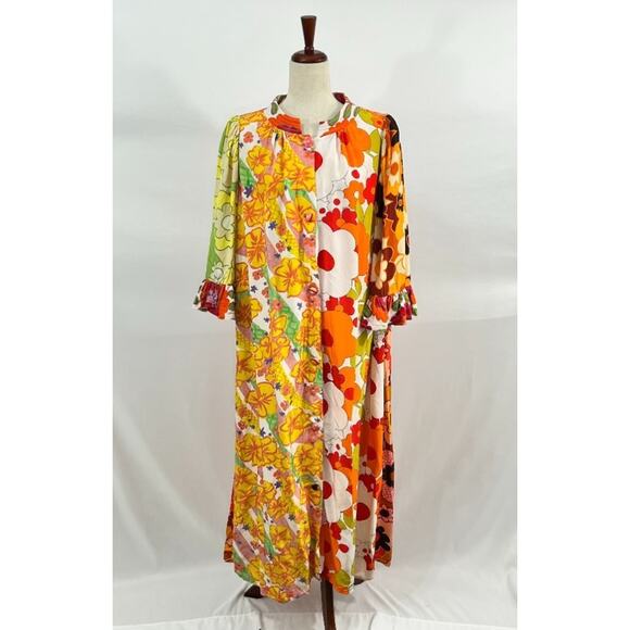 CELIAB Celia B Sz S Small Titanite Duster Caftan Kaftan Jacket Cardigan Coverup - Picture 10 of 12